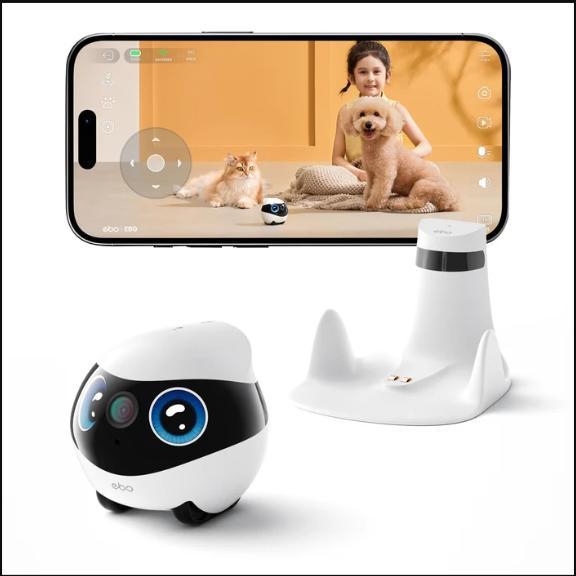 Enabot EBO Mini review - compact family robot with companion phone app