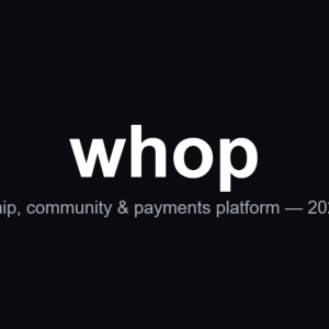 Whop review 2026 hero image